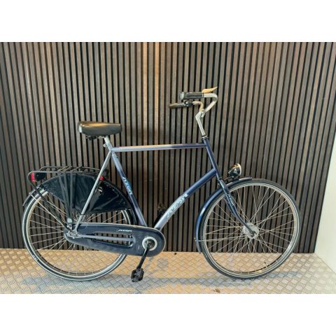 Azor Herenfiets Heren 2020-66cm-blauw