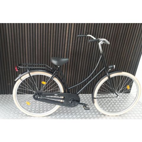 Merkloos omafiets Mixed .-54cm-Zwart