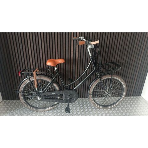 Merkloos transportfiets Mixed 2022-43cm-zwart