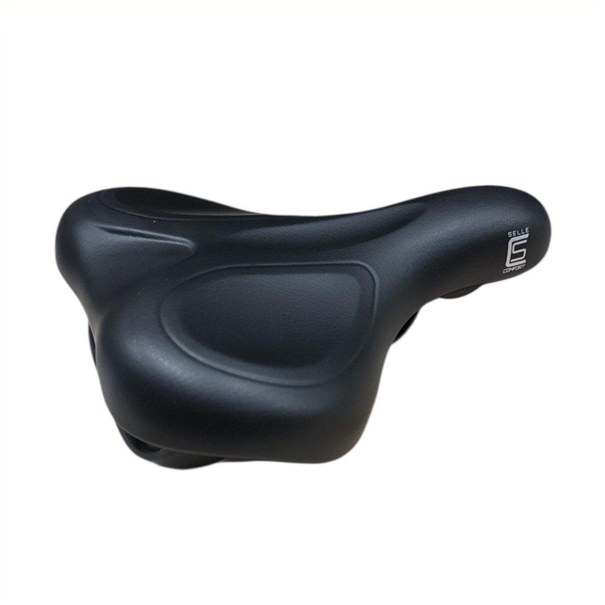Selle Comfort E-Bike Soft Medium zadel in zwart
