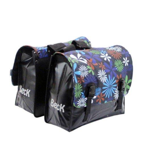 Beck Classic Rising Sun Dubbele Fietstas 46L - Zwart (foto 2)