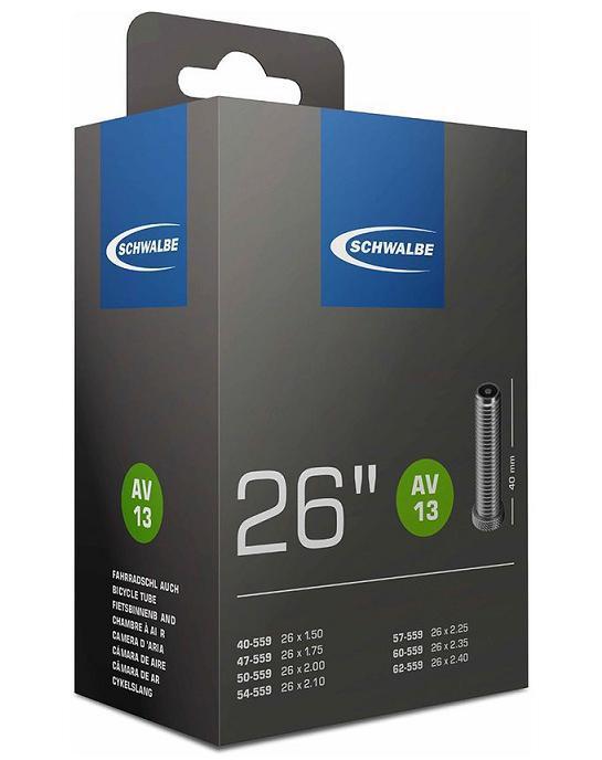 Schwalbe binnenband 26 inch met Schrader-ventiel
