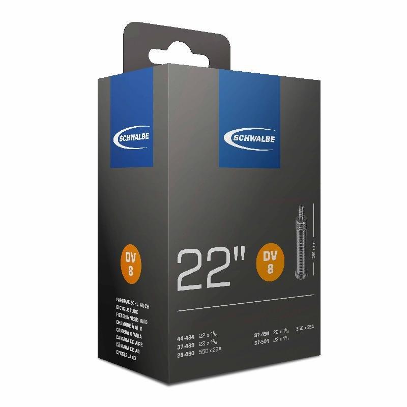Schwalbe binnenband 22x1,3/8 DV8 ventiel