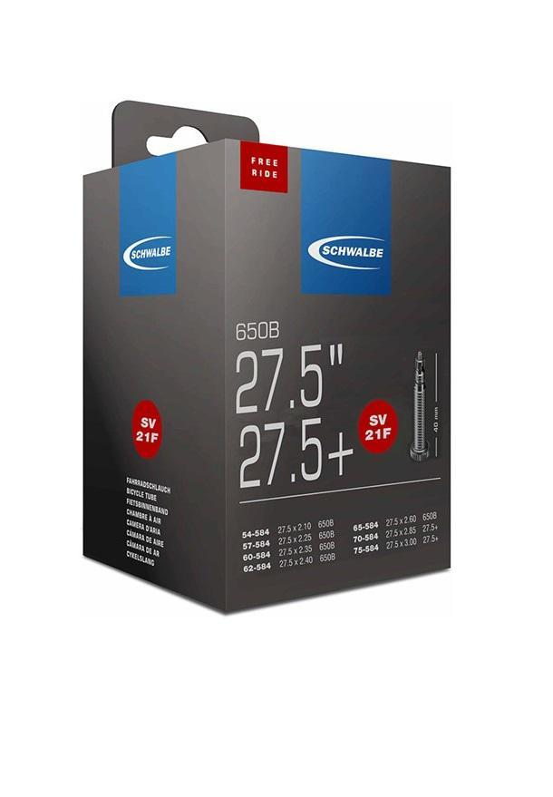 Schwalbe SV21F binnenband 27.5 inch met Franse ventiel
