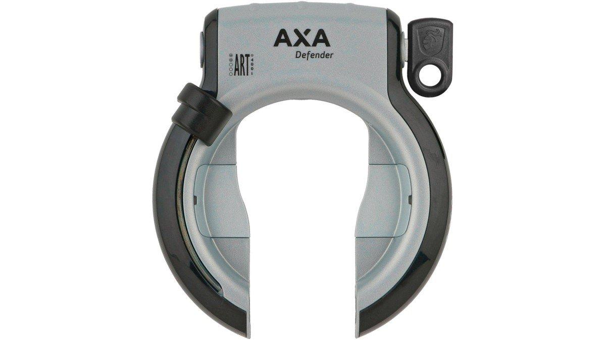 AXA Defender zwart ringslot met 1-handbediening