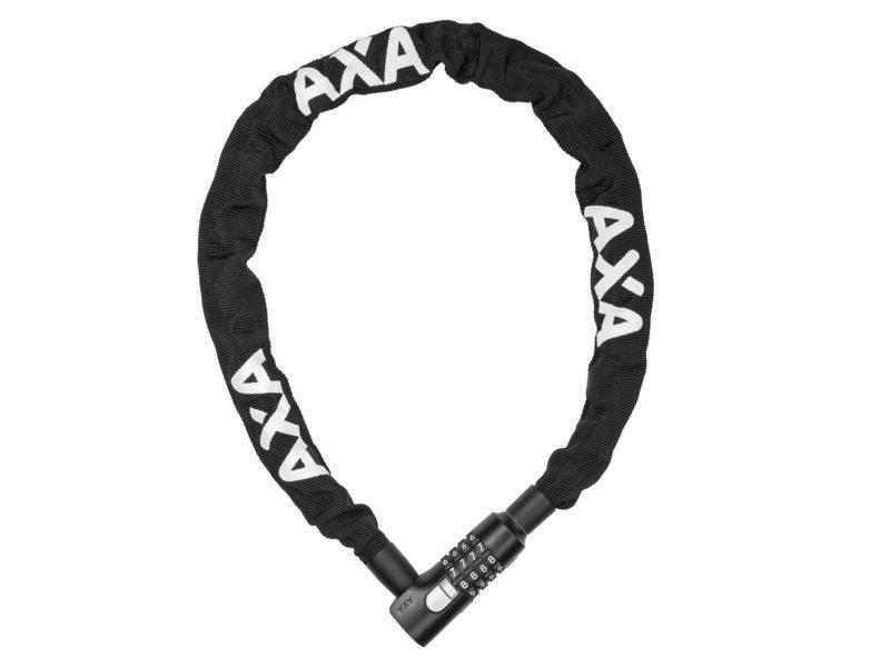 AXA Absolute C5-90 kettingslot zwart met polyester hoes