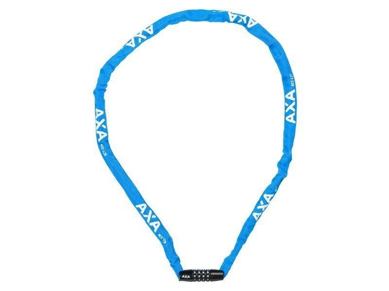AXA Rigid RCC kettingslot blauw 120 cm