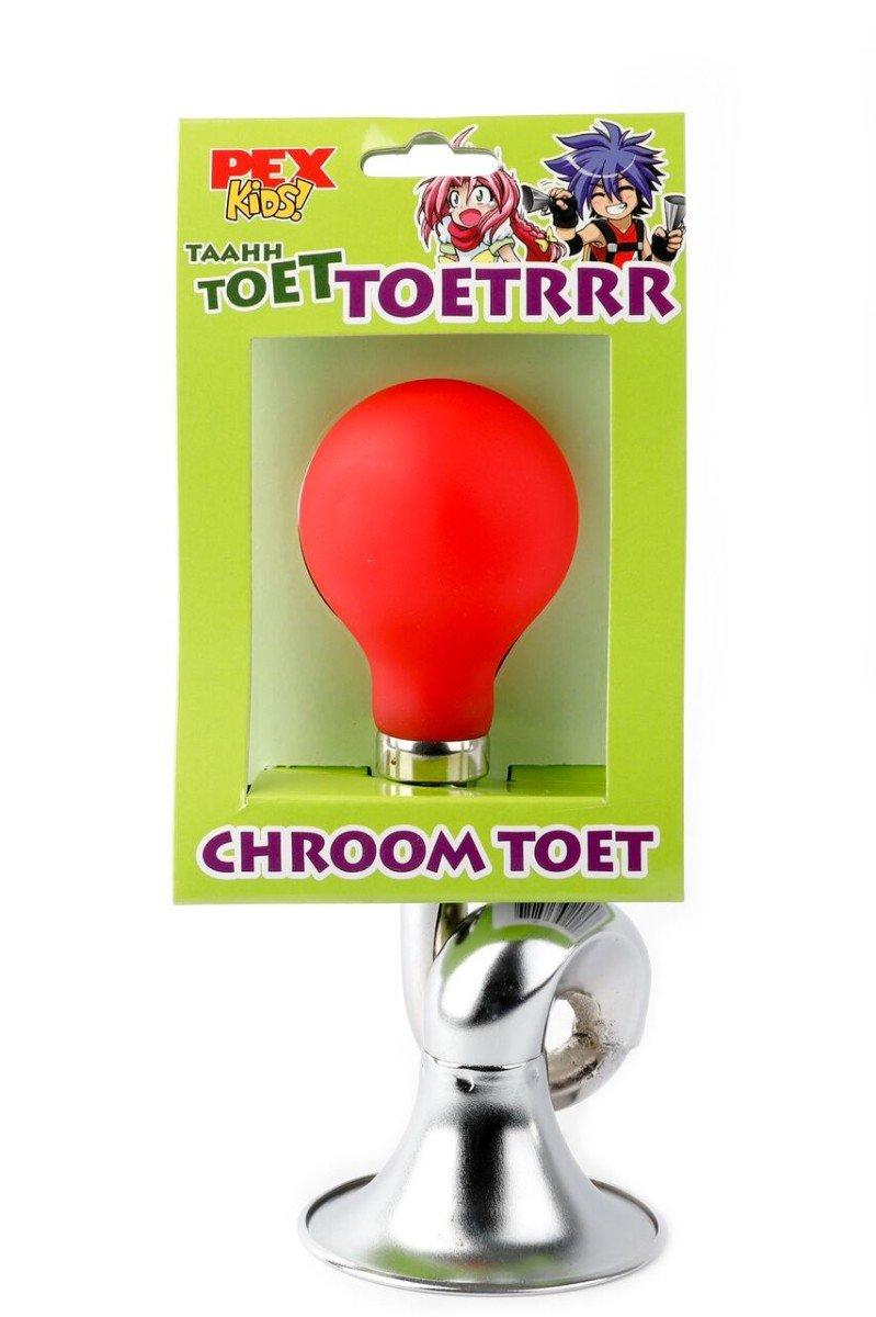 PexKids kinderbel toeter rood voor kinderfiets