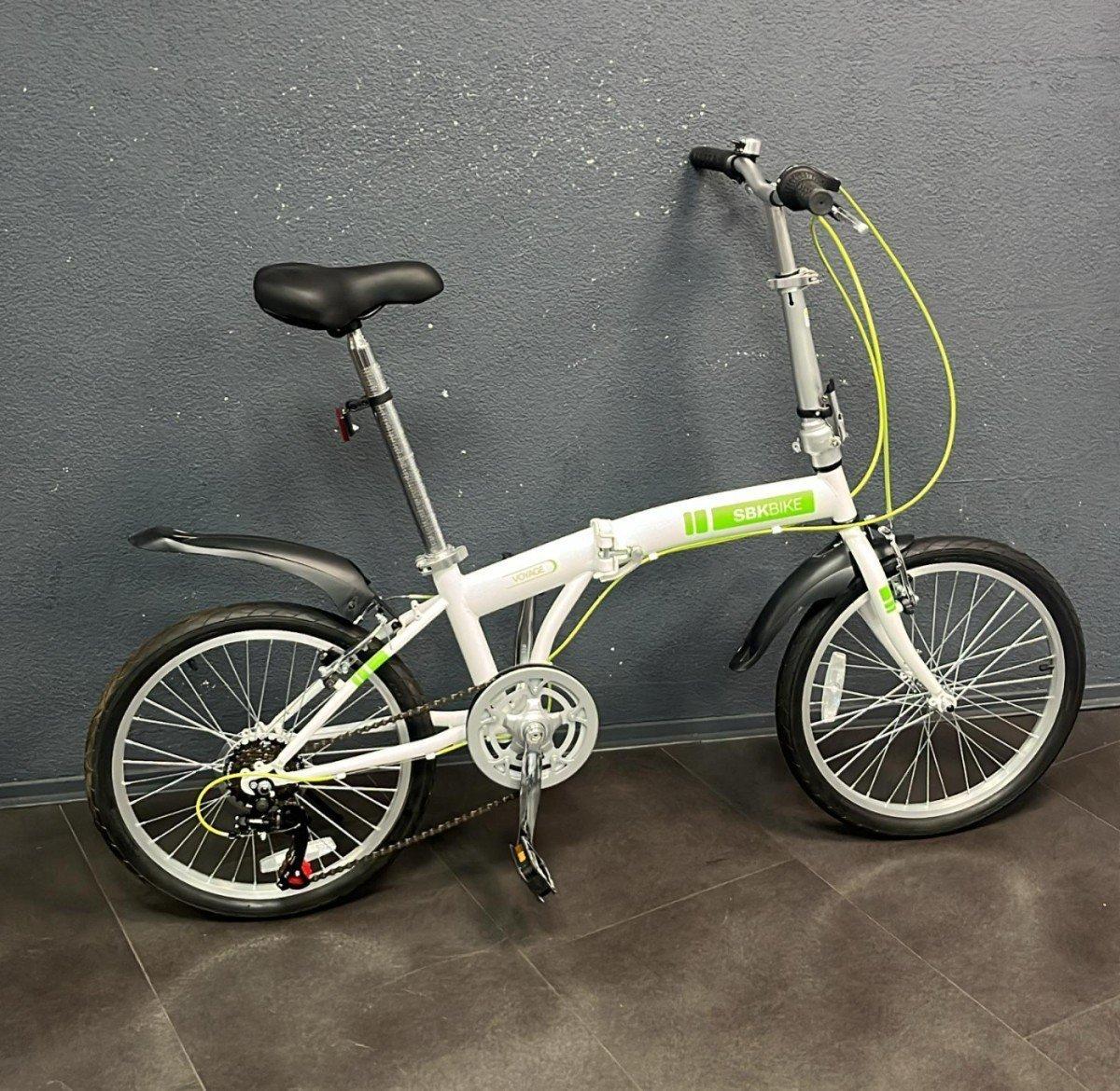 SBK Voyage vouwfiets wit (foto 3)