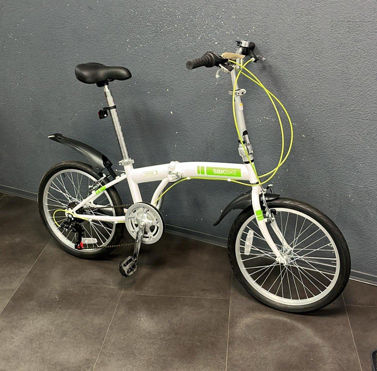 SBK Voyage vouwfiets wit (foto 2)