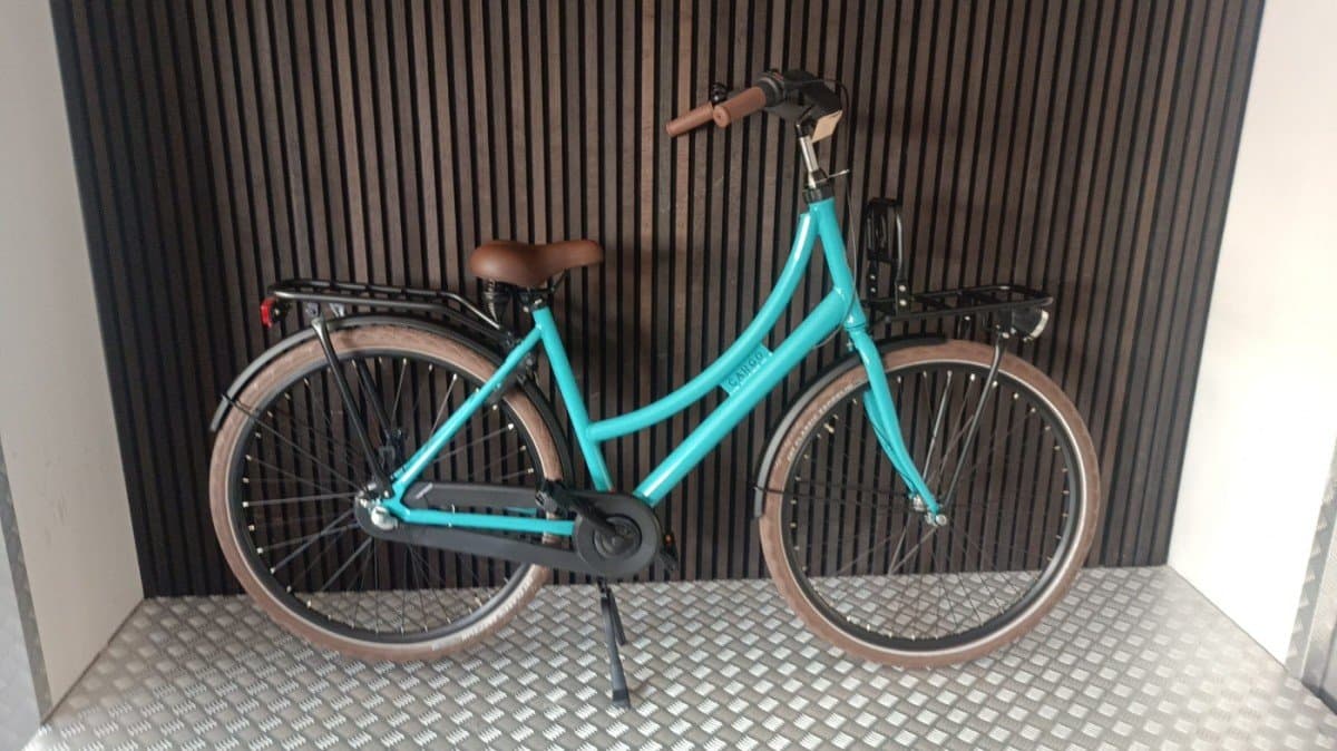 Avalon Cargo transportfiets 50 cm turquoise (foto 2)