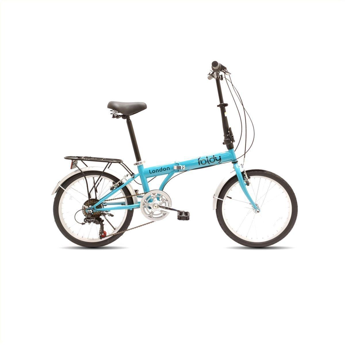 Foldy London vouwfiets 20 inch in blauw