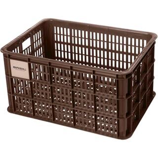 Basil Crate L Recycled Fietstas 40L - Chocolate Brown (foto 3)
