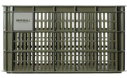 Basil Crate L Recycled Fietstas 40L - Moss Green (foto 2)