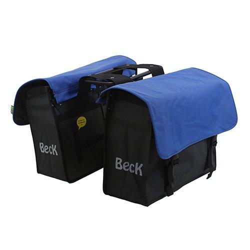 Beck Summer Stylo dubbele fietstas voor achter van de fiets