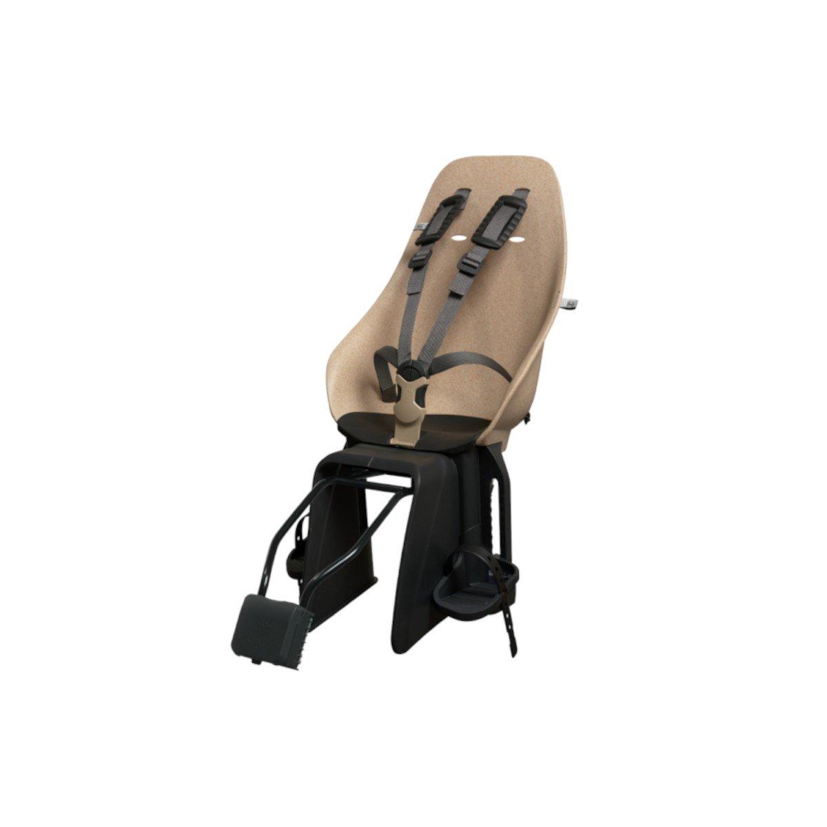 Urban Iki kinderzitje achter in Haniwa Brown kleur