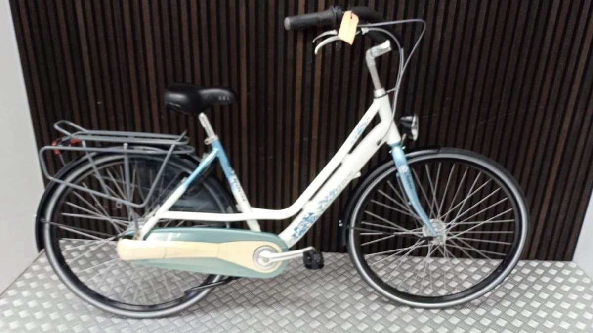 Union Flora 50cm witte stadsfiets tweedehands