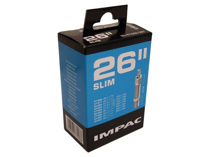 Impac binnenband DV13 26x1.75 met Hollands ventiel