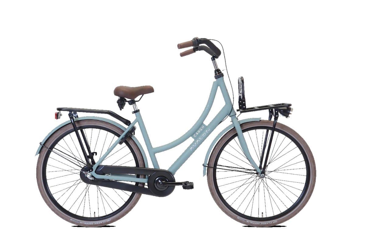 Avalon Cargo transportfiets 56 cm blauw, bovenaanzicht