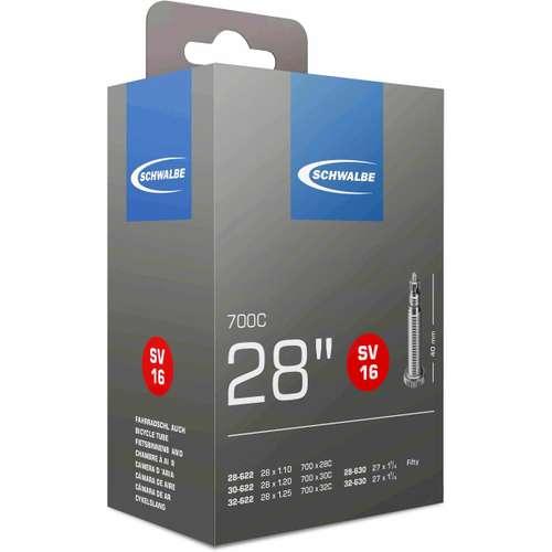 Schwalbe SV16 binnenband 28 inch met Frans ventiel