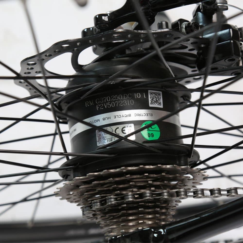Grünberg Speed Road E-bike 28 52 cm Bafang achterwielmotor 280Wh (foto 4)