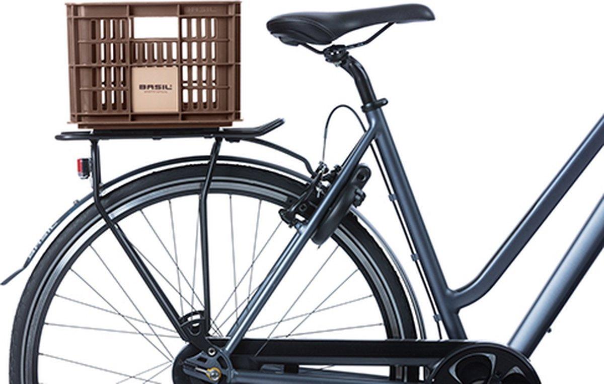 Basil PVC Krat Klein 17,5L - Bruin (foto 5)