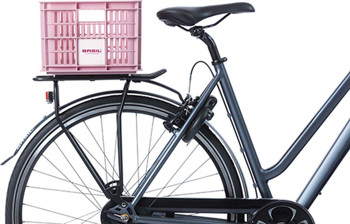 Basil Crate S Recycled Fietstas Voor 17,5L - Faded Blossom (foto 6)