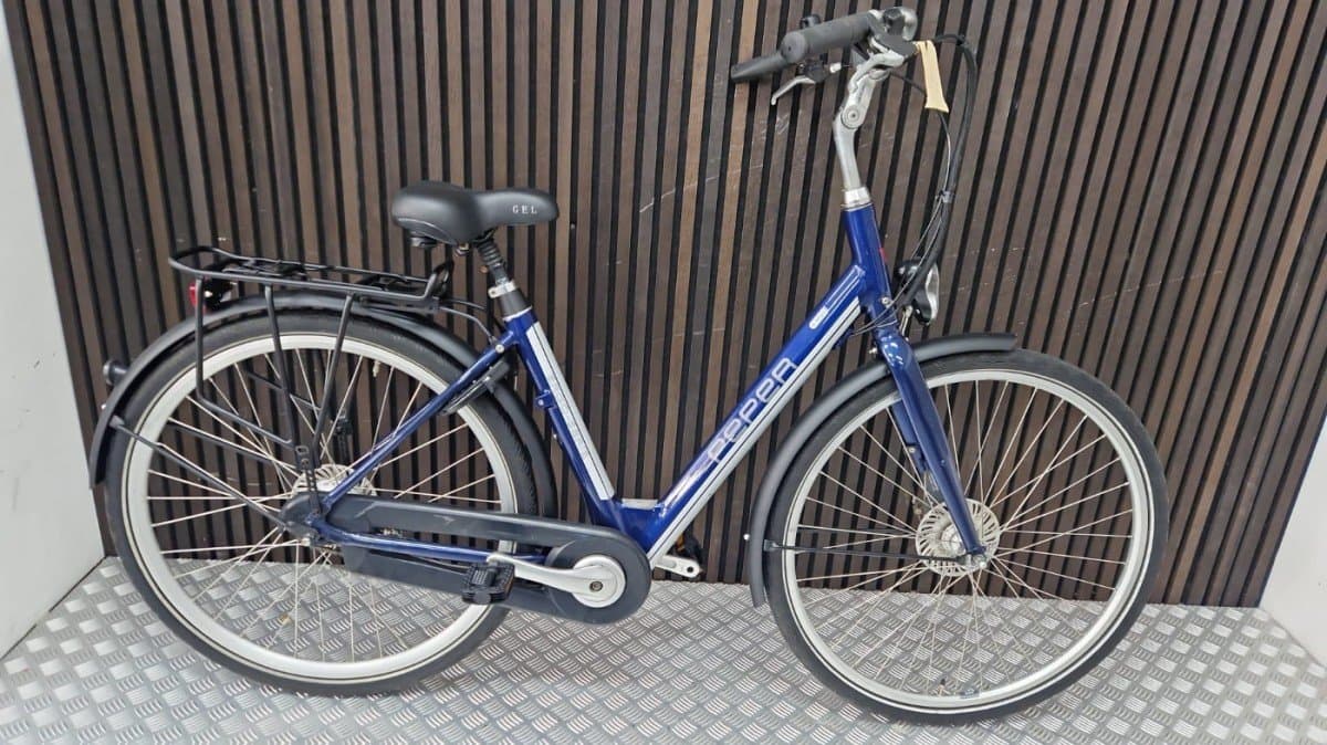 Peper Ergo stadsfiets 52 cm in blauw-grijs