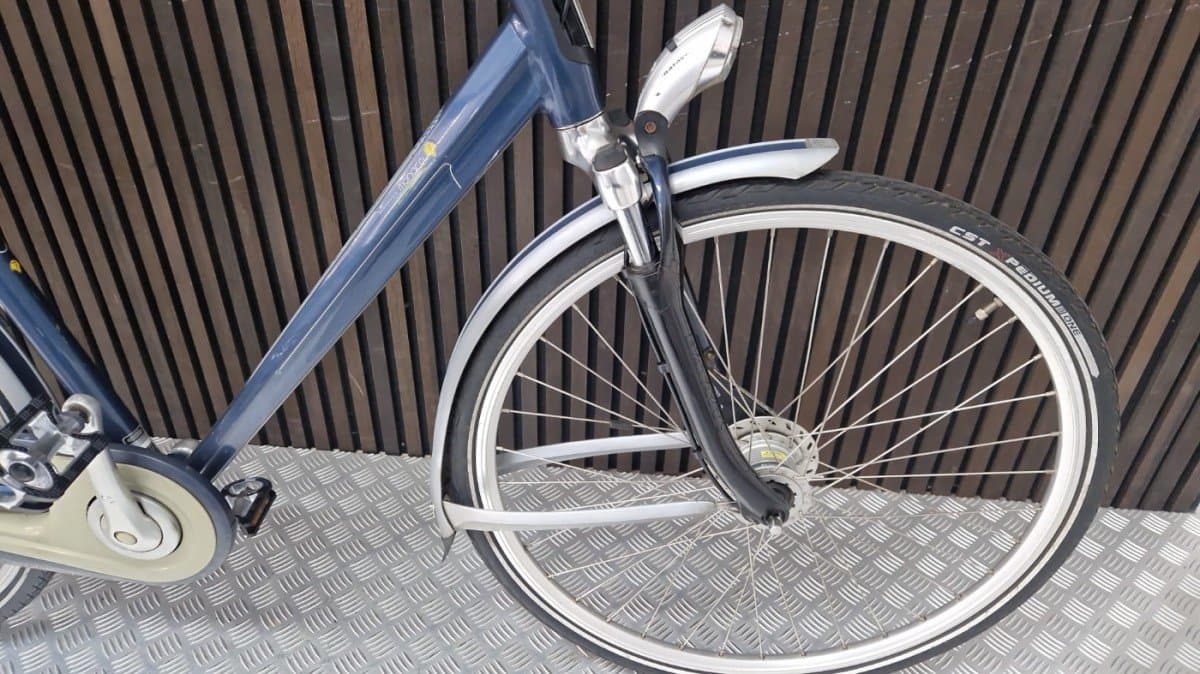Batavus Monaco 61 cm stadsfiets tweedehands blauw (foto 2)