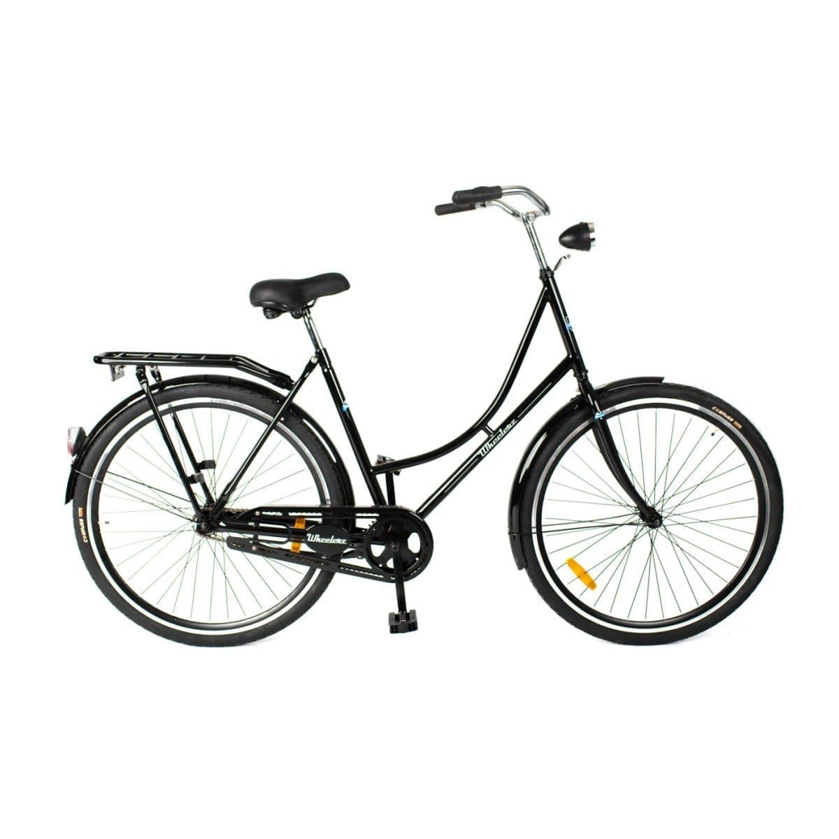 Wheelerz Omafiets zwart, 26 inch, lage instap