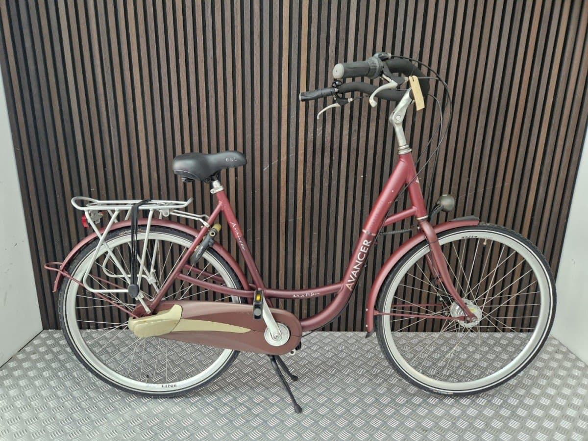Avancer Malibu stadsfiets 57 cm rood, tweedehands
