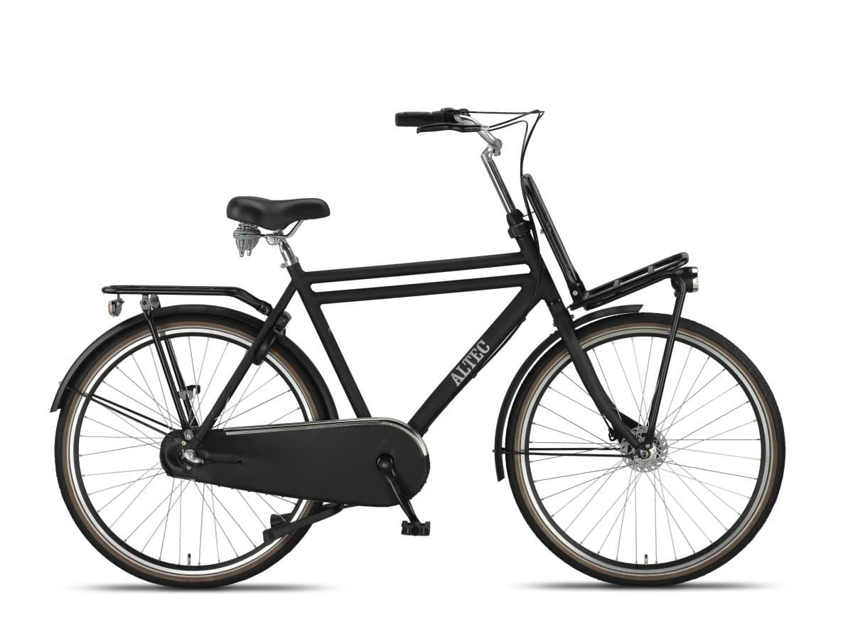 Altec Retro stadsfiets 57 cm mat zwart