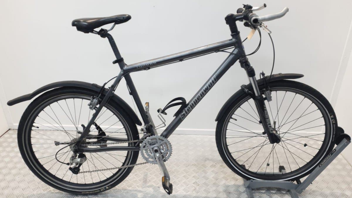 Steppenwolf Tunora hybride fiets 53 cm grijs, tweedehands