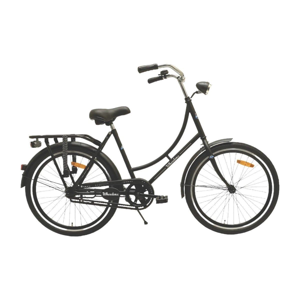 Wheelerz Klassieke Omafiets 24 inch in mat zwart