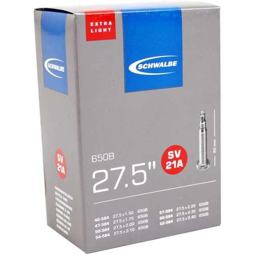 Schwalbe SV21A Extra Light binnenband voor 27.5 inch fietswiel