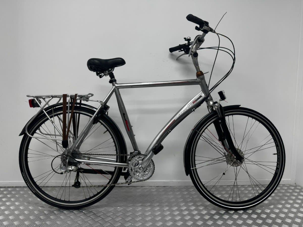 Batavus Compass 62cm grijze stadsfiets, tweedehands