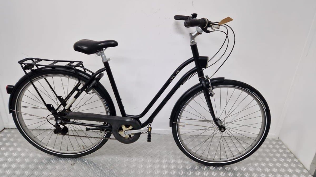 Btwin stadfiets 54 cm zwart, tweedehands