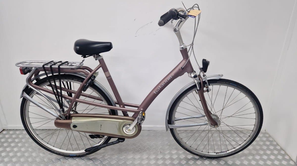Batavus Rumba transportfiets 56cm bruin, tweedehands