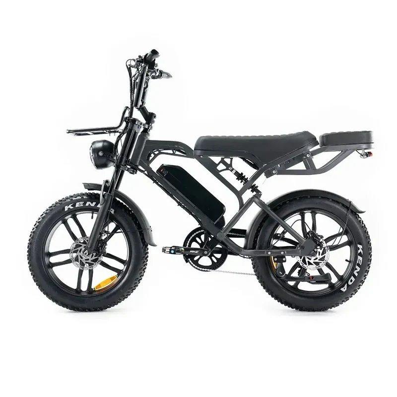 QMWheels V20 elektrische fatbike Bafang achterwielmotor 540Wh 50 cm foto 2