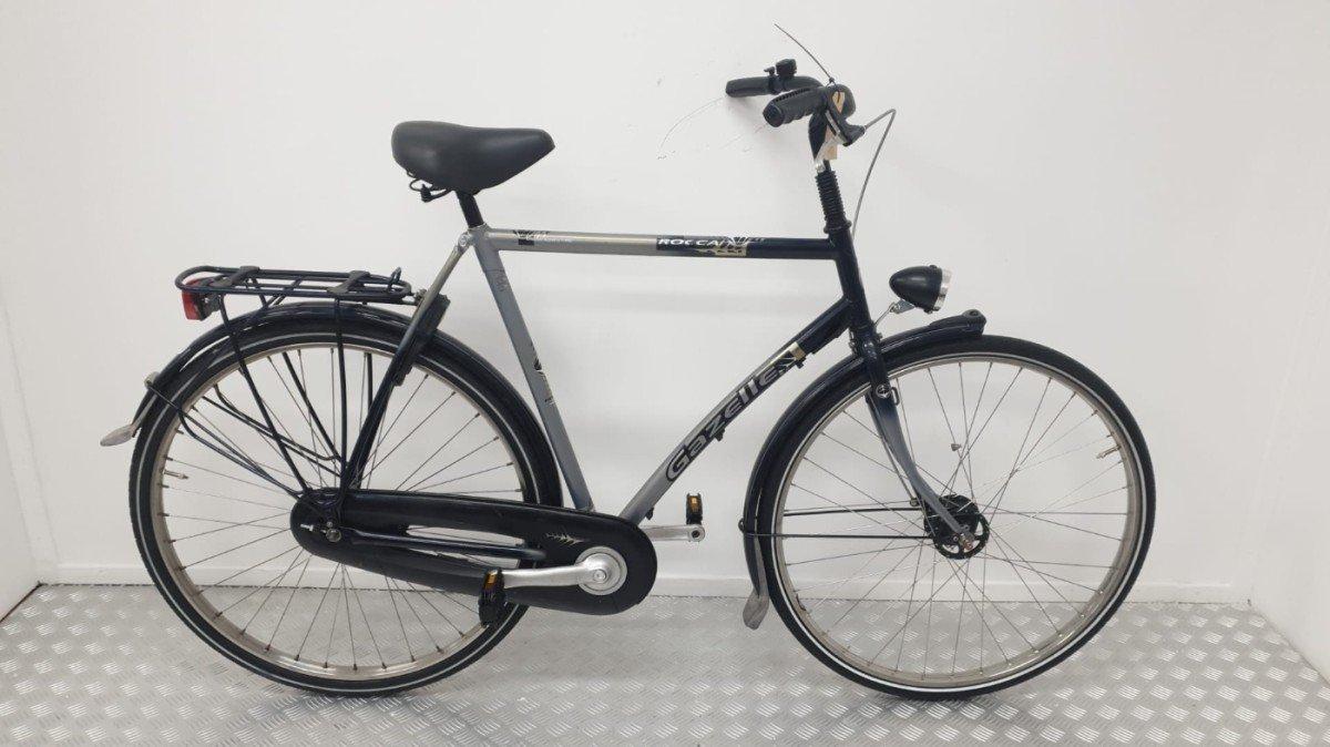 Gazelle Rocca zwarte stadsfiets 61 cm, 28 inch wielen