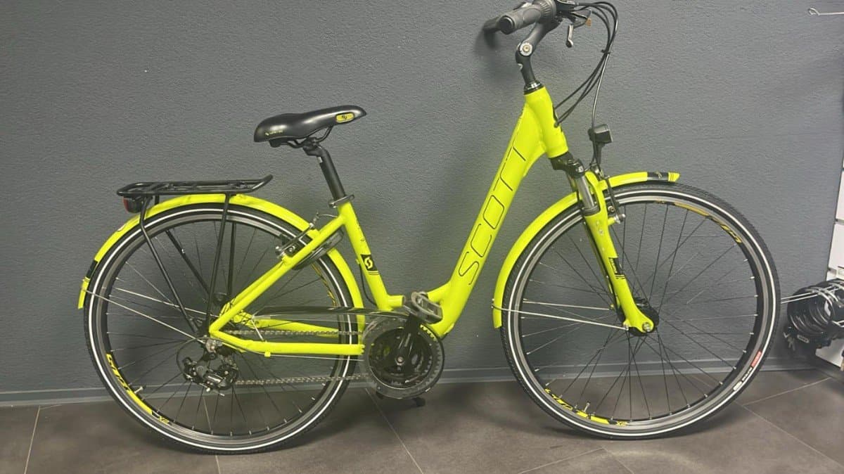Scott Sub Comfort 20 stadsfiets 46 cm groen, tweedehands