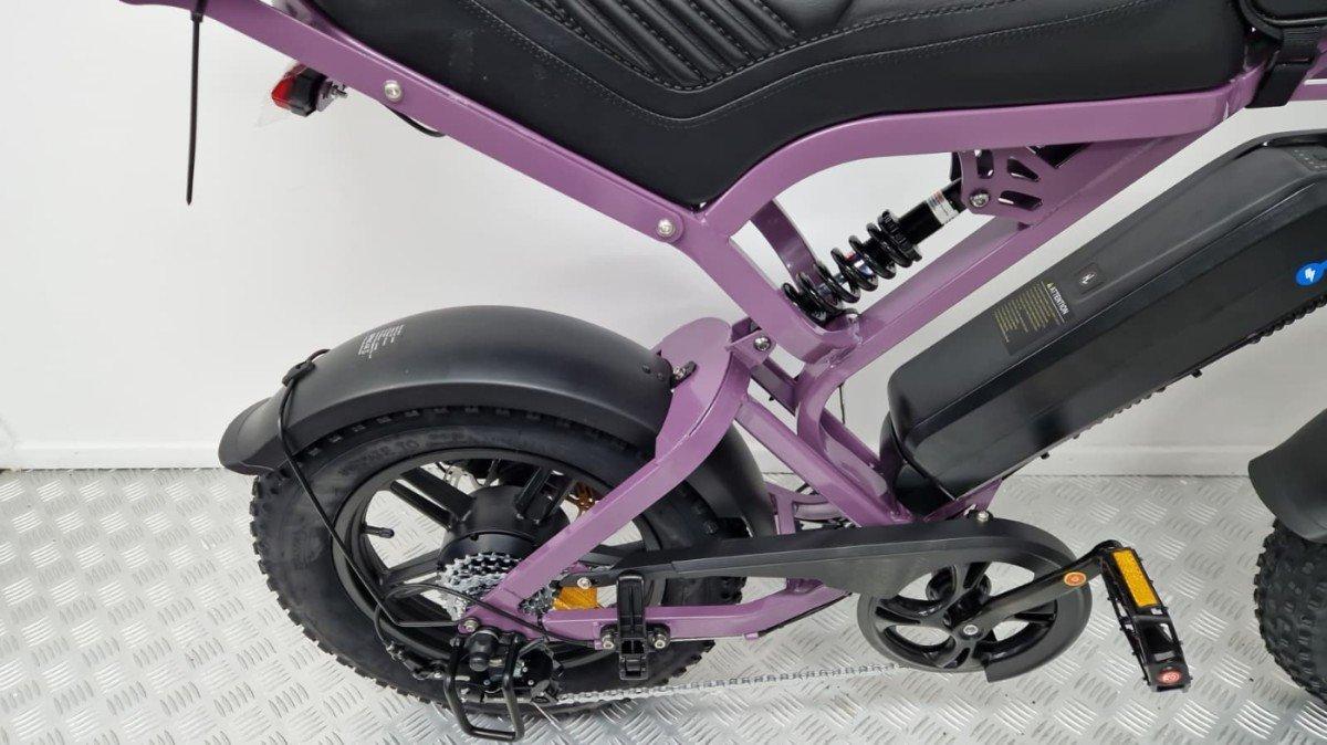 QMWheels V20 elektrische fatbike Bafang achterwielmotor 540Wh 50 cm foto 5