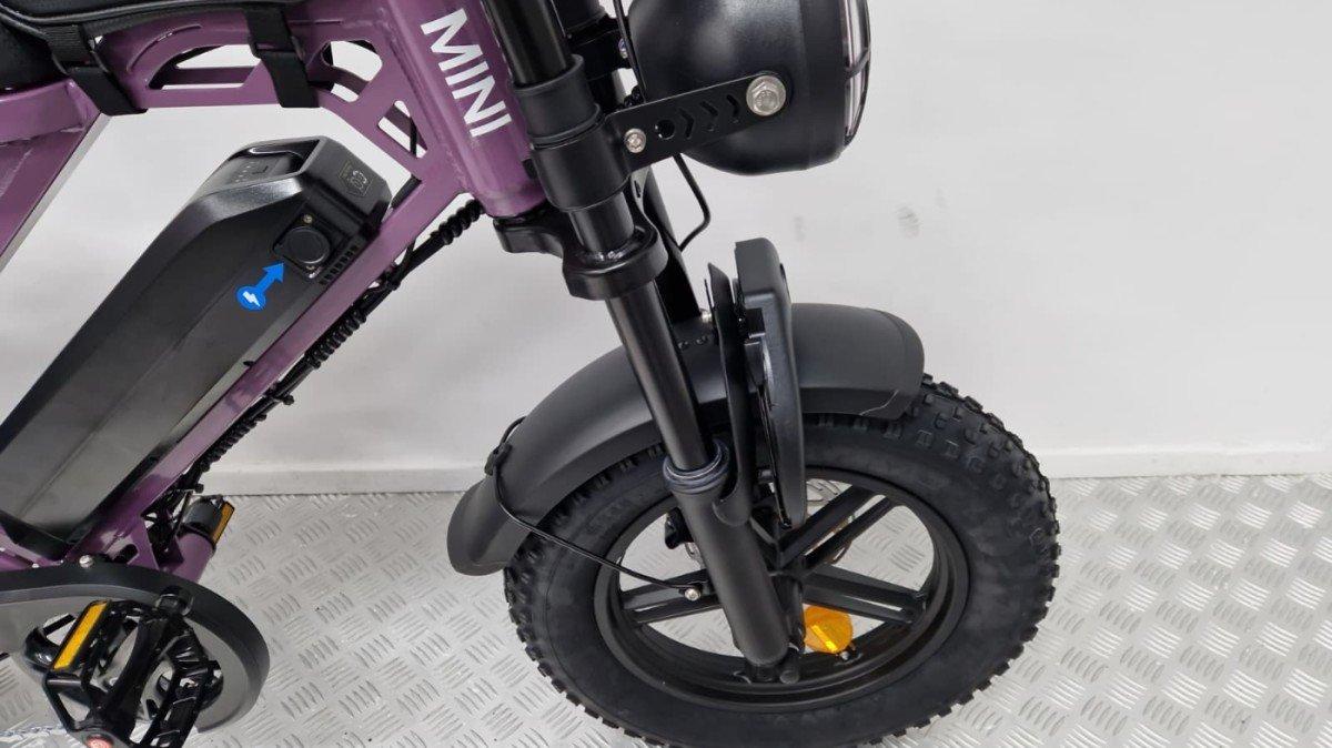 QMWheels V20 elektrische fatbike Bafang achterwielmotor 540Wh 50 cm foto 4