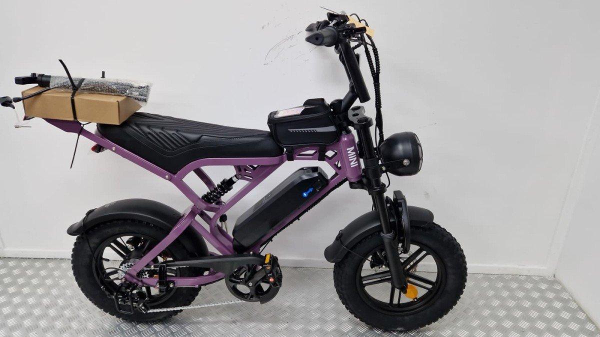 QMWheels V20 elektrische fatbike Bafang achterwielmotor 540Wh 50 cm foto 3