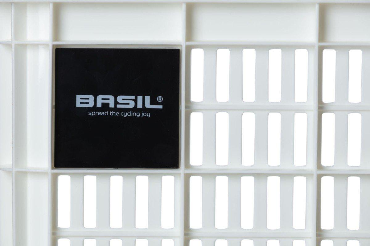 Basil Crate S Recycled Fietstas 17,5L - Wit (foto 2)