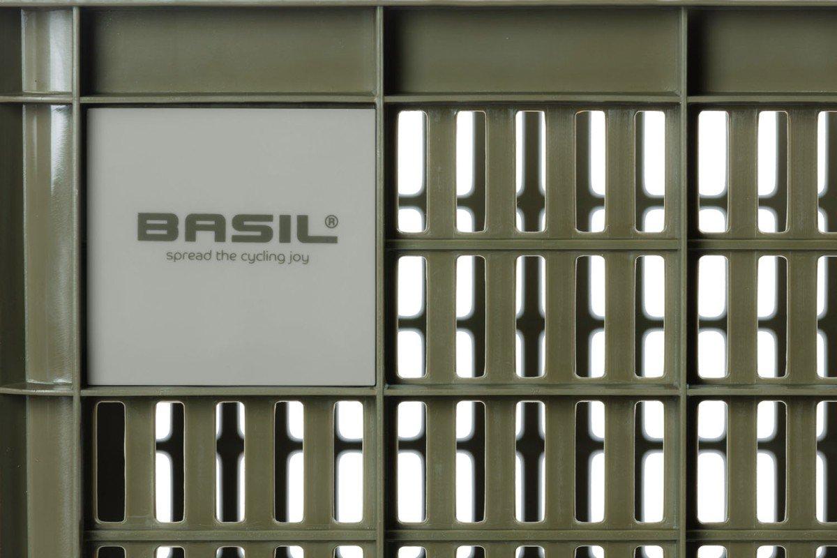 Basil Crate S Recycled Fietstas 17,5L - Moss Green (foto 2)