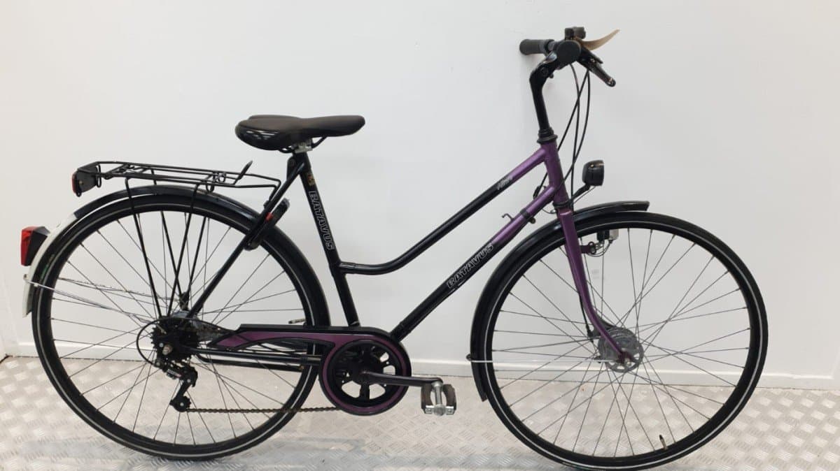 Batavus Allure stadsfiets 54 cm paars/zwart, tweedehands