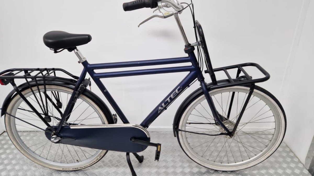 Altec Retro transportfiets 58 cm, blauw, tweedehands