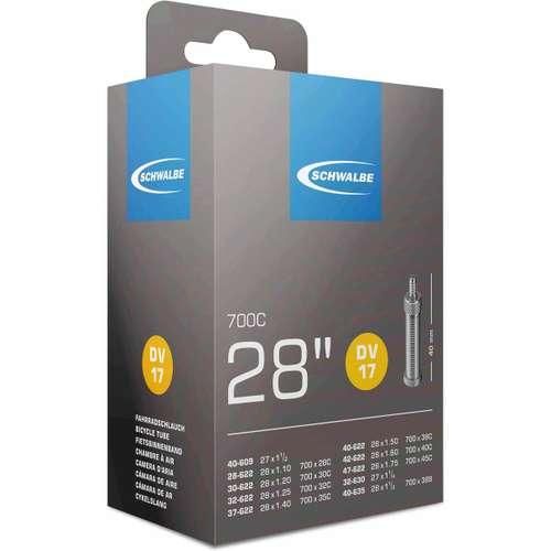 Schwalbe DV17 binnenband 28 inch met Frans ventiel