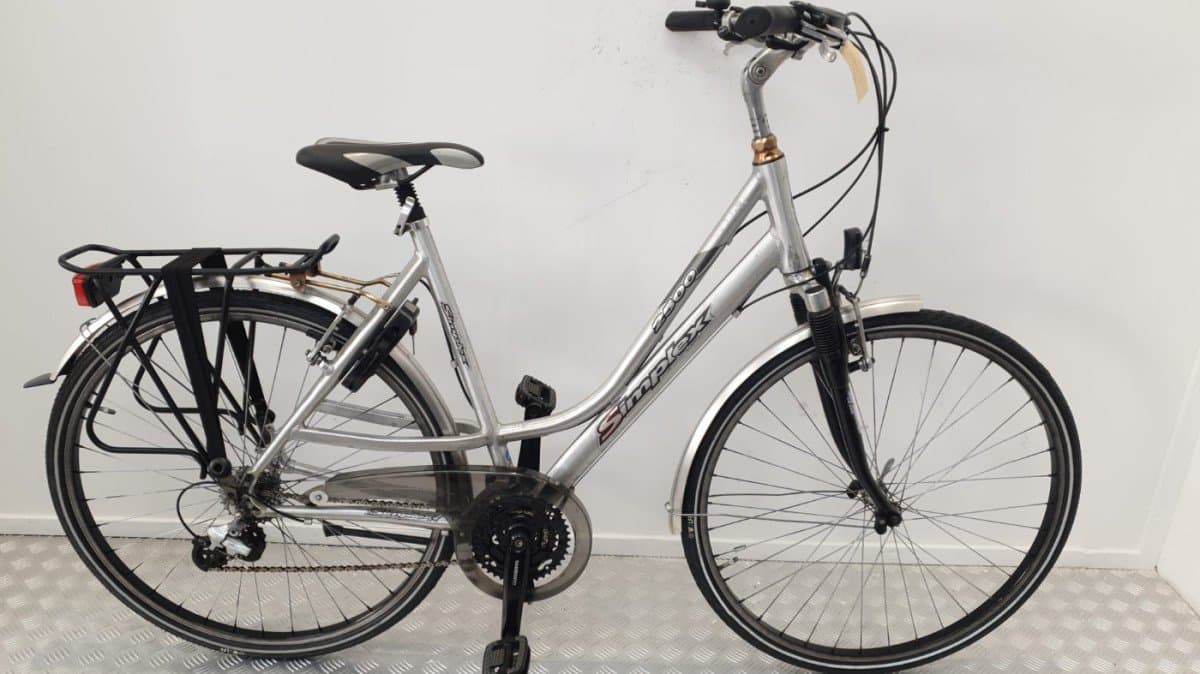 Simplex 2500 stadsfiets 56 cm grijs, tweedehands